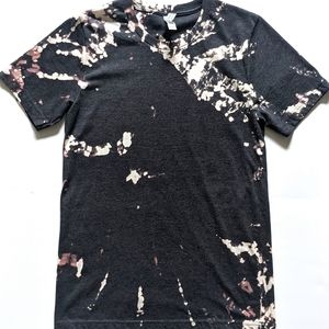 Grey Reverse Tie Dye Women's Tee